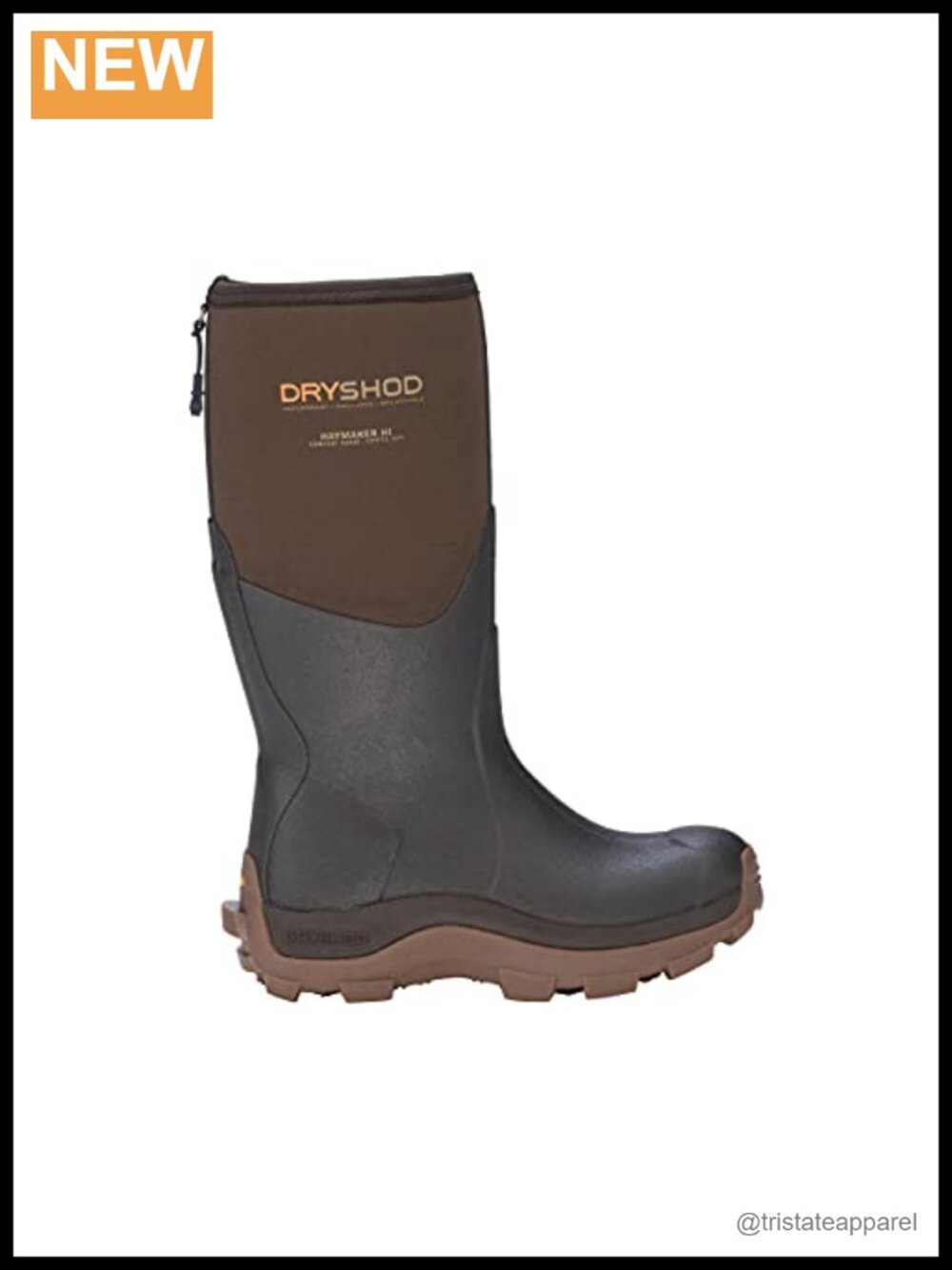 Dryshod Haymaker Hi Knee High Waterproof Rubber Work Boots